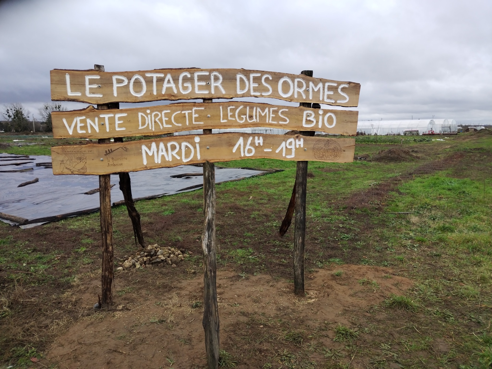Maraîcher bio en vente directe, l'un des producteurs partenaires de Disons Dinette en Touraine